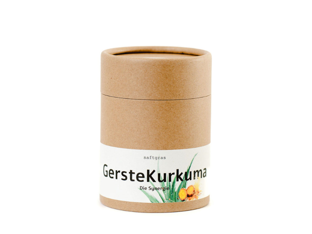 Gerstengras Kurkuma Kapseln