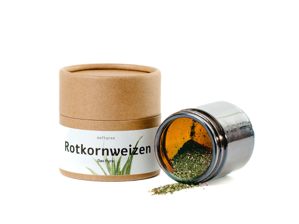 Weizengras Rotkornweizen Granulat