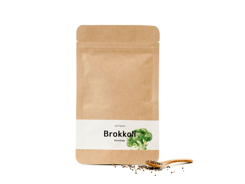 Brokkoli Keimlinge